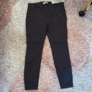 Loft Gray Pant Leggings, Size 6P or 28
